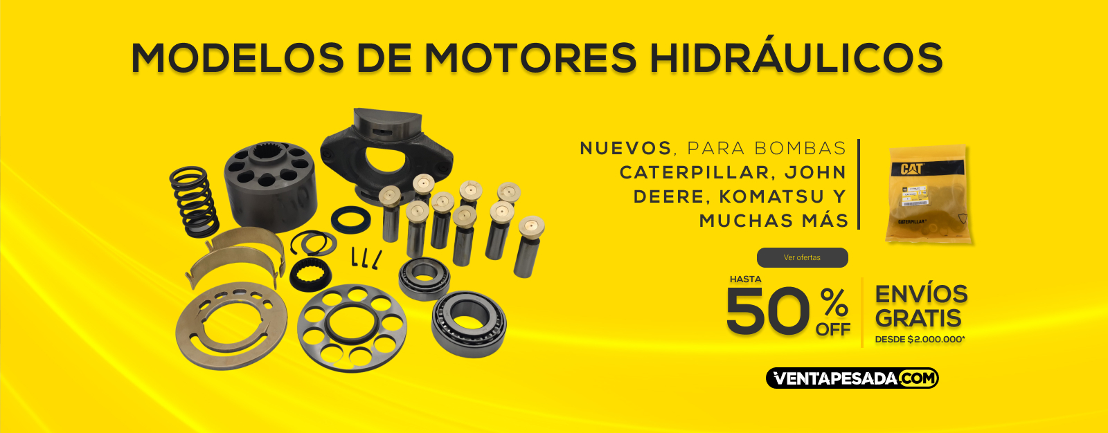 SERIES PARA MOTORES DE TRASLACION, GIRO Y BOMBAS HIDRÁULICAS