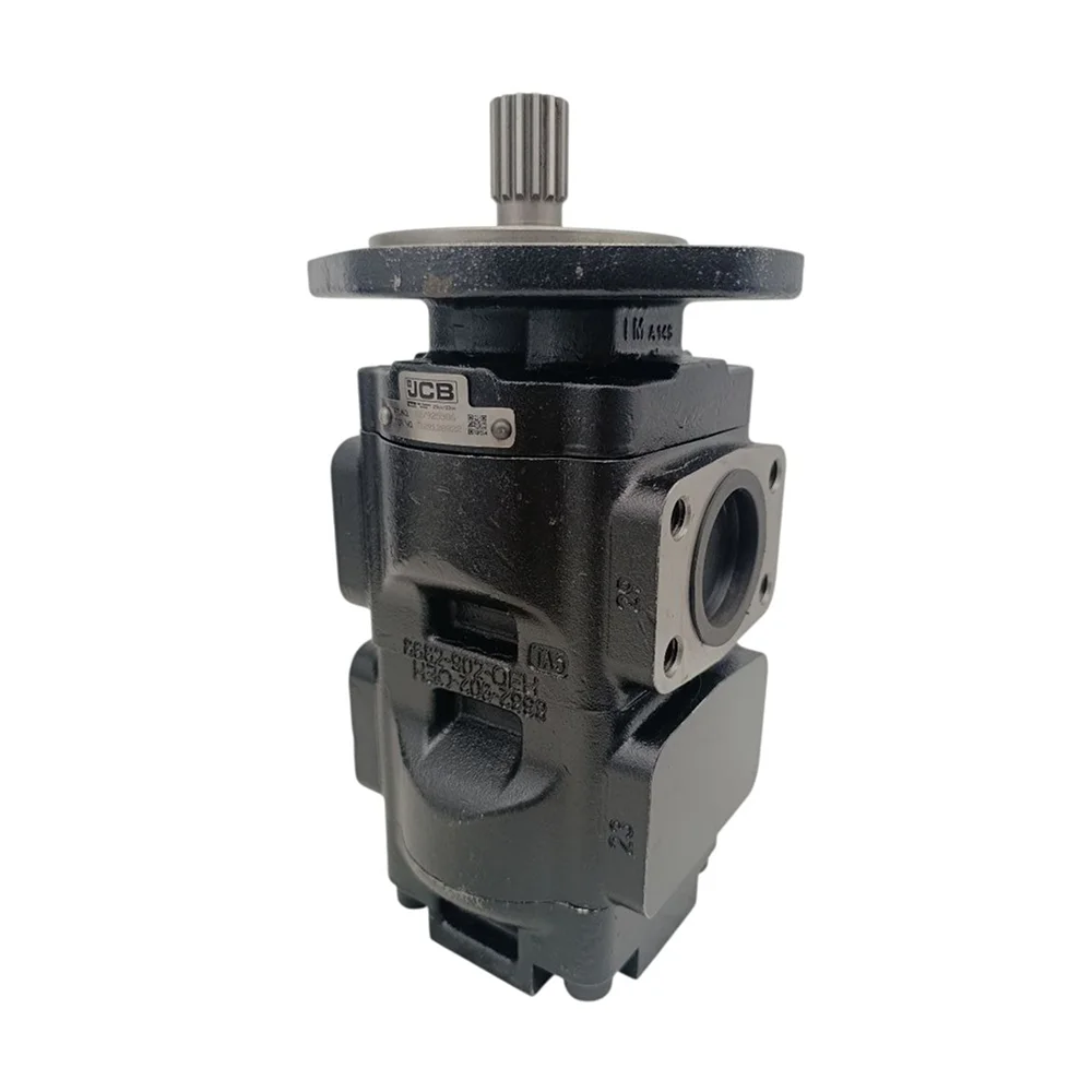 20-925586 20925586 Bomba Hidráulica Eje Estriado Giro Derecho 29-23cc type Parker 214E 3CX 4CX JCB