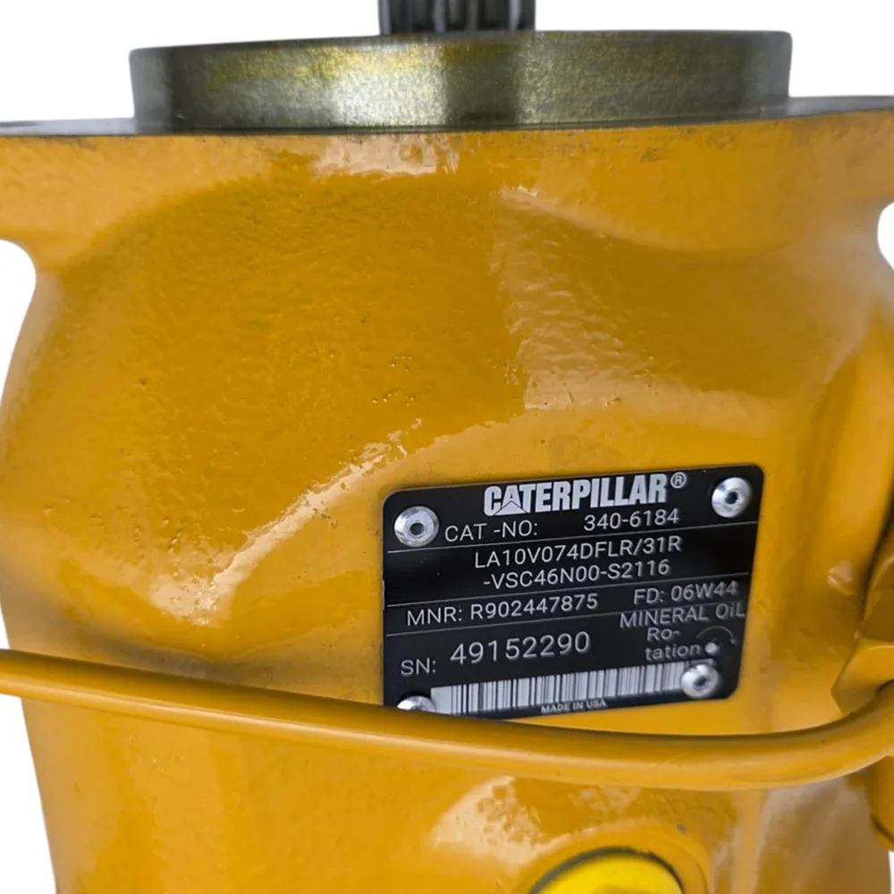 340-6184 3406184 Bomba Hidráulica de Pistón para Retroexcavadora Caterpillar 420E 430E